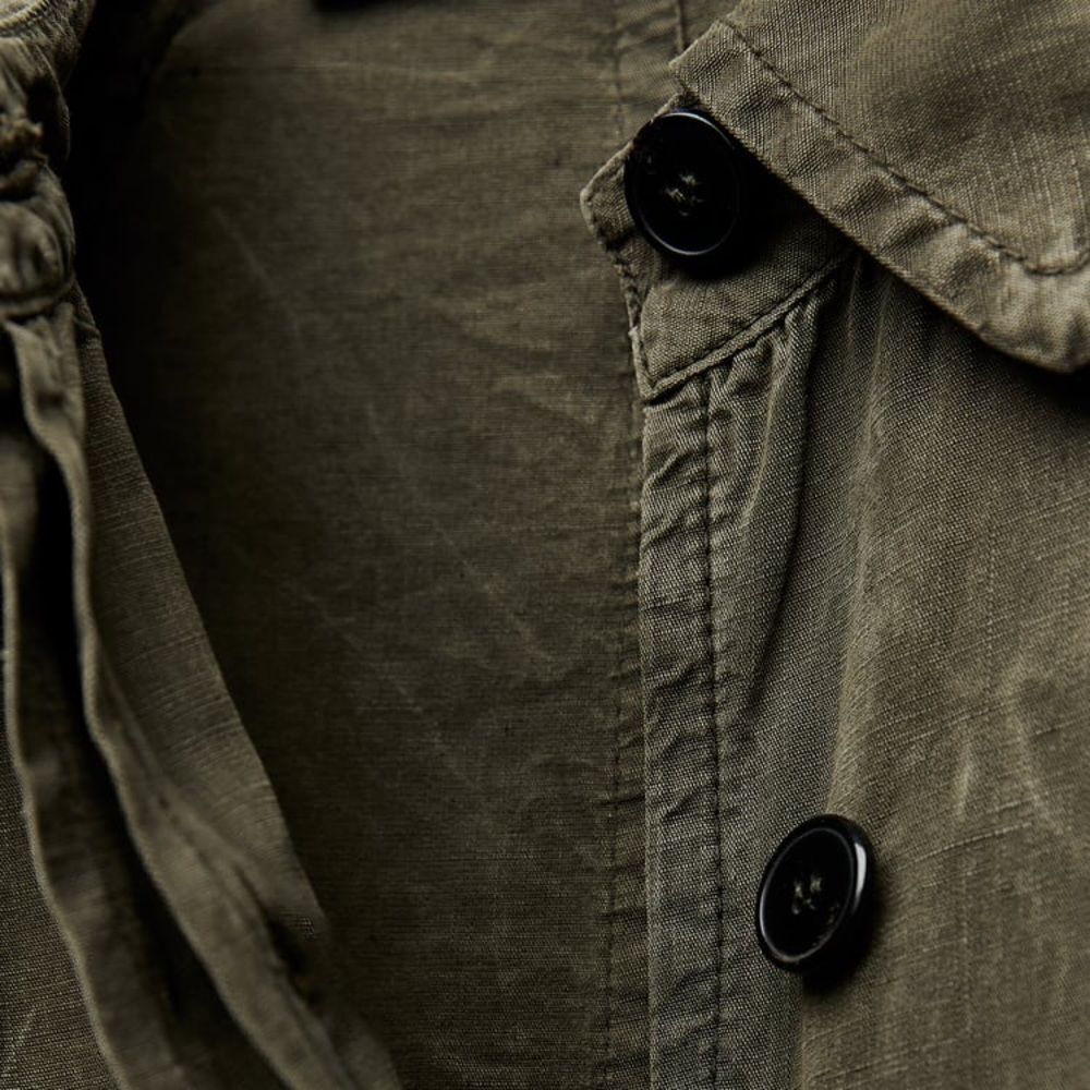 ZARA ZW COLLECTION WASHED LYOCELL TRENCH - Picture 5 of 16